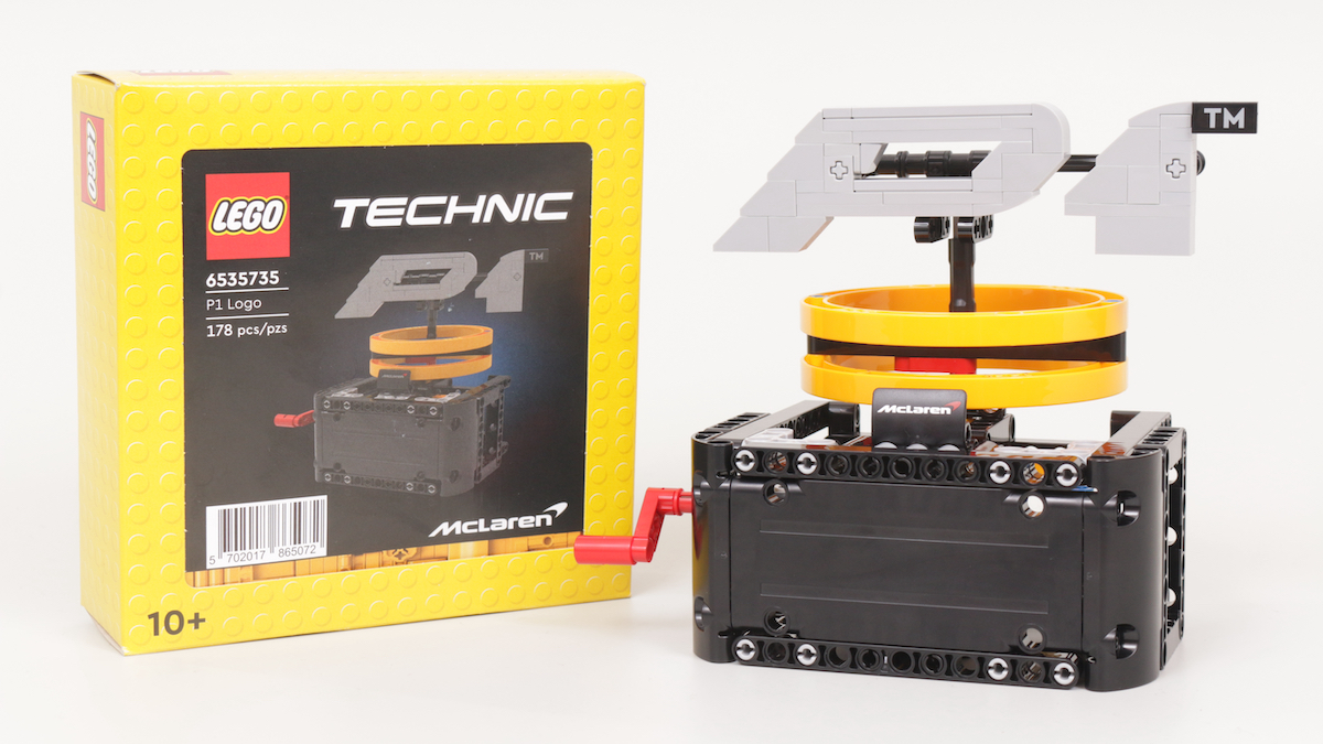 LEGO Technic McLaren 6535735 P1 Logo GWP review